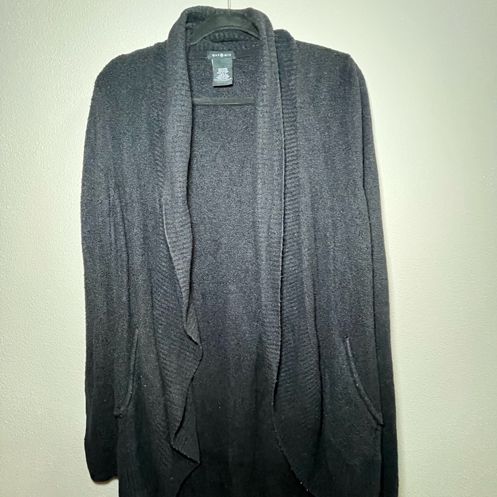 Women's Black Turtleneck Sweater